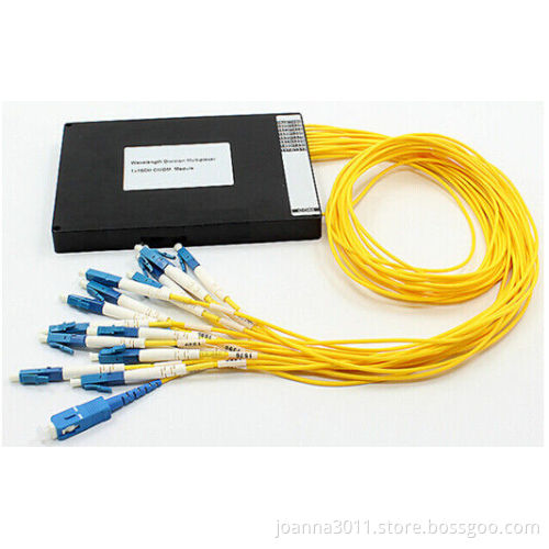 Metro WDM Fiber Optic MUX DEMUX CWDM 16Ch , multiplexer demultiplexer